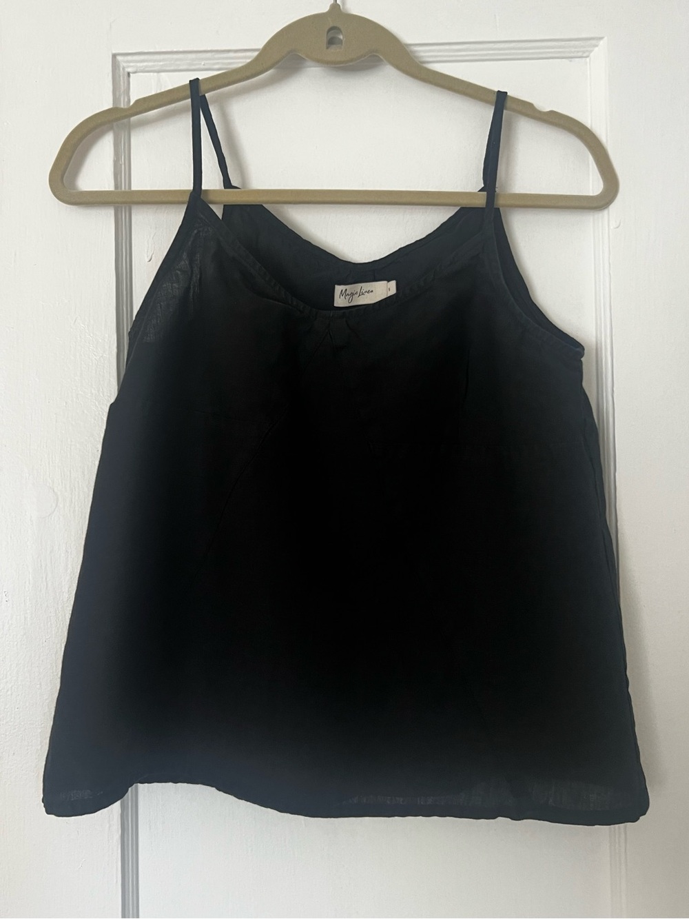 Magic Linen 100% Linen Top, Size Small